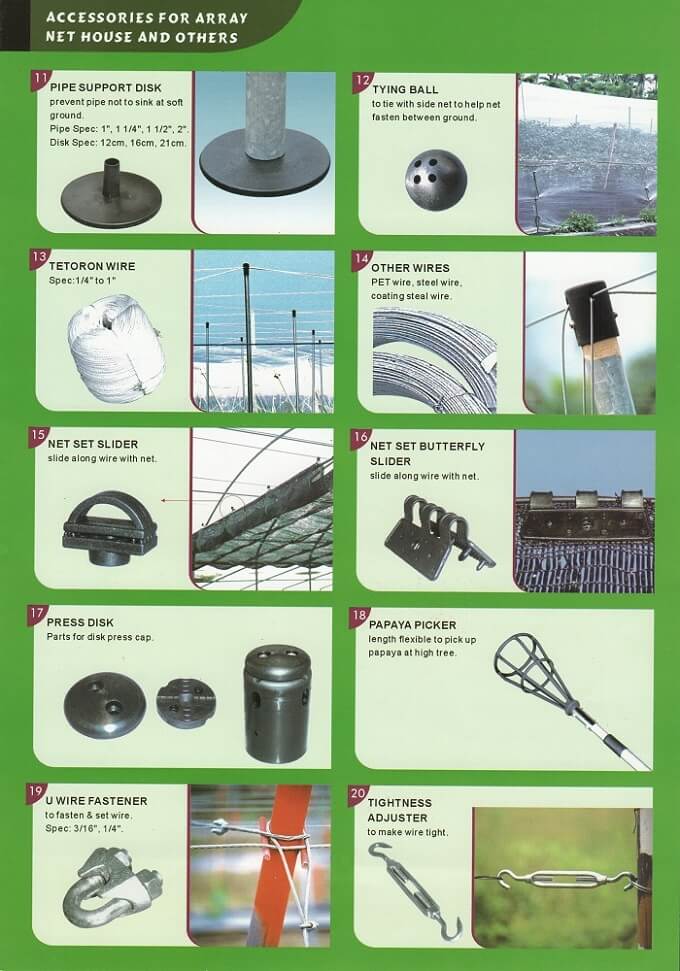 Green House & Array Net House